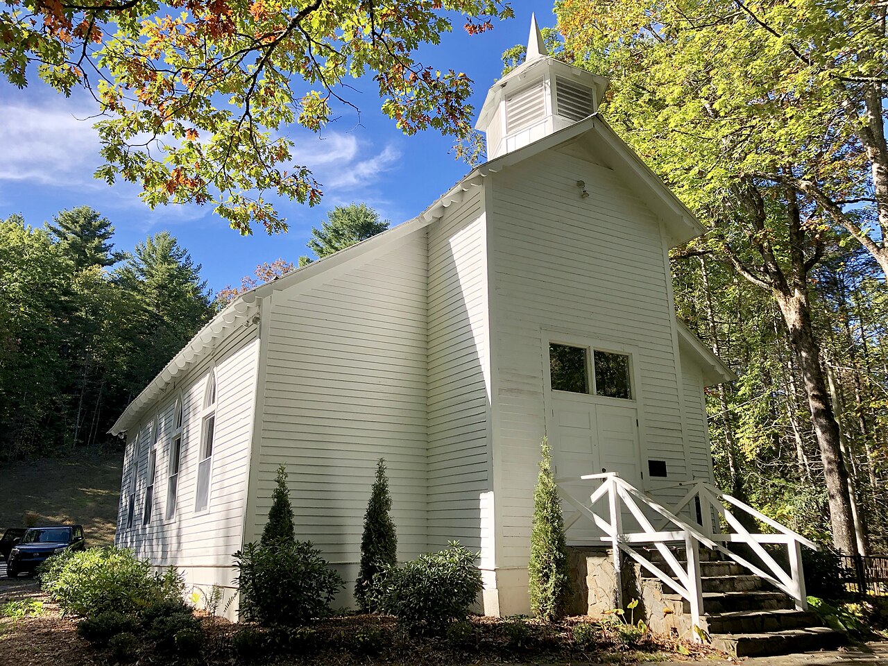 Lake Toxaway United Methodist Church, fall 2019